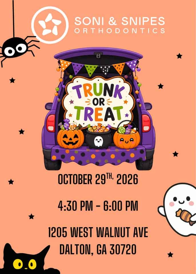 Soni & Snipes Orthodontics Trunk or Treat car show in Dalton, GA