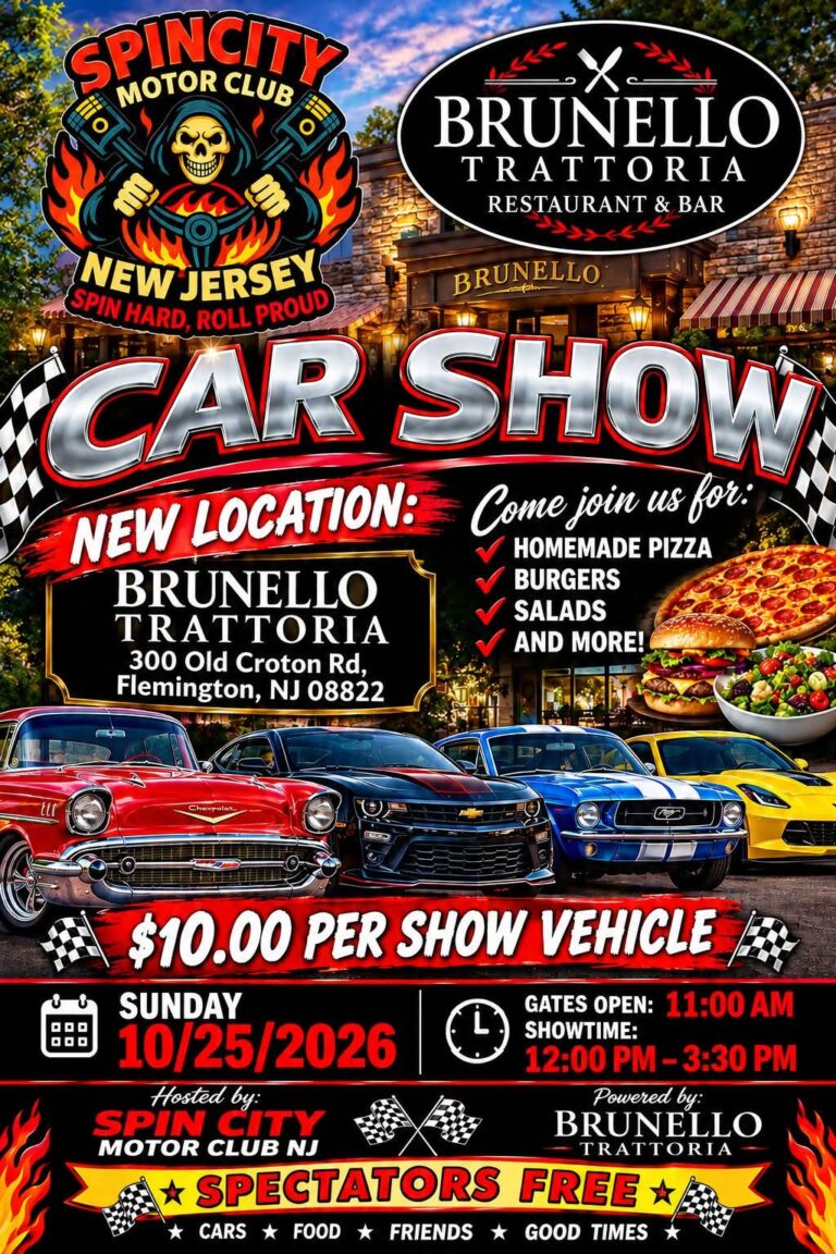 Spin City Motor Club Car Show car show in Flemington, NJ