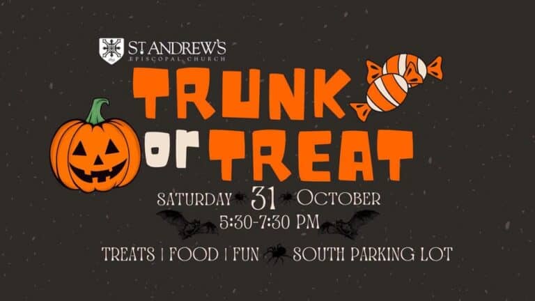 St Andrew’s Episcopal Church Trunk or Treat car show in Amarillo, TX