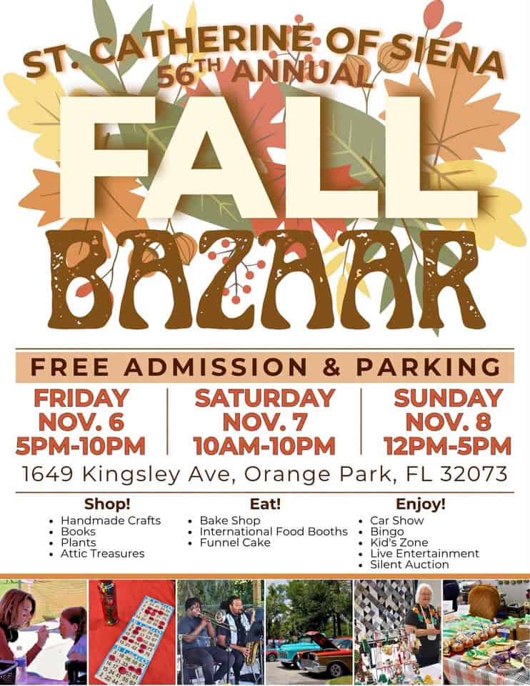 St. Catherine of Siena Fall Bazaar car show in Orange Park, FL