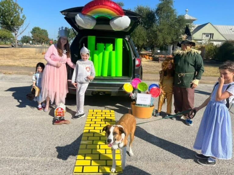 St. Philip’s UMC Trunk or Treat car show in Round Rock, TX