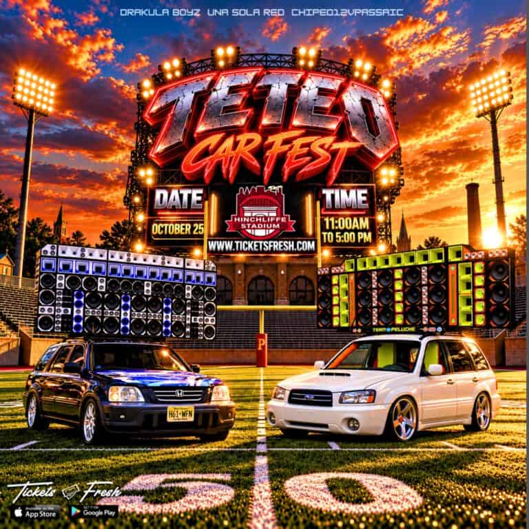 Teteo Car Fest car show in Paterson, NJ