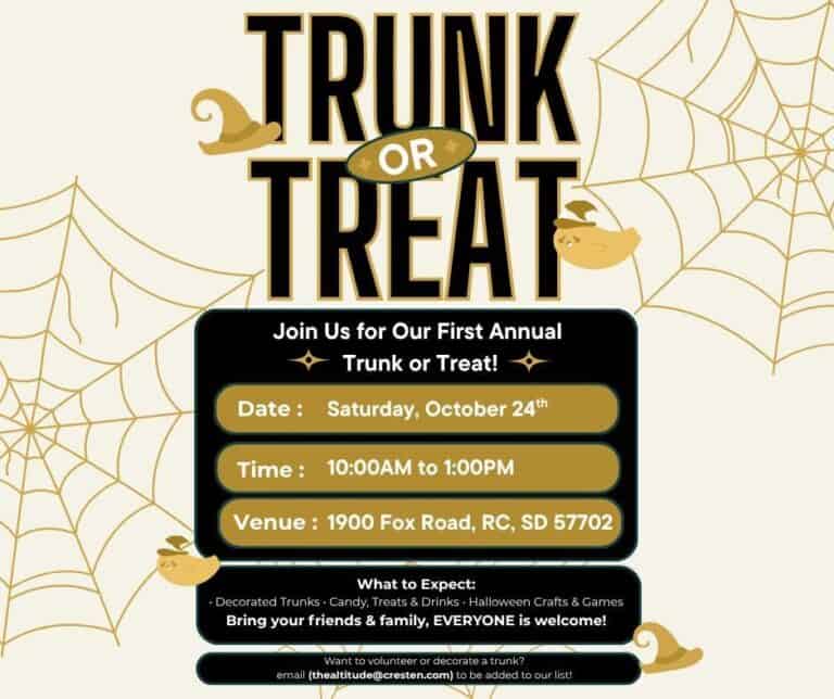 Trunk or Treat in South Dakota | CarCruiseFinder