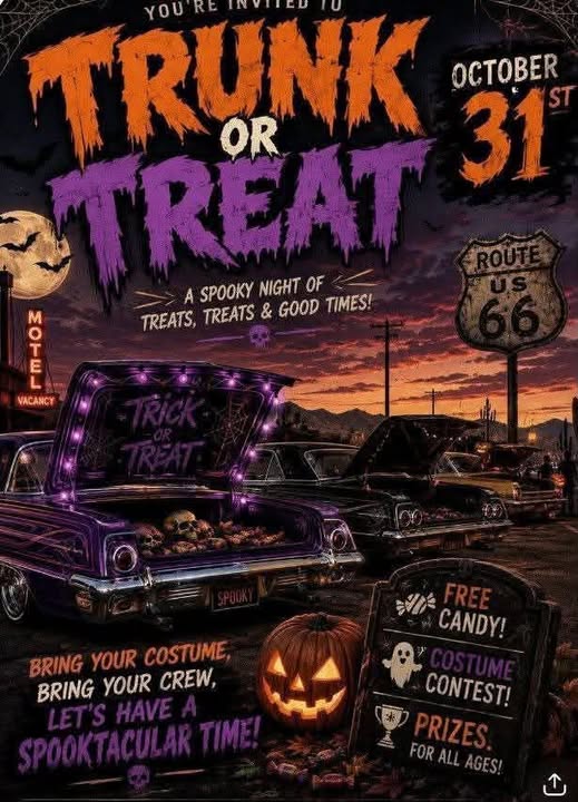 Thompson’s Motorsports Trunk or Treat car show in Terre Haute, IN