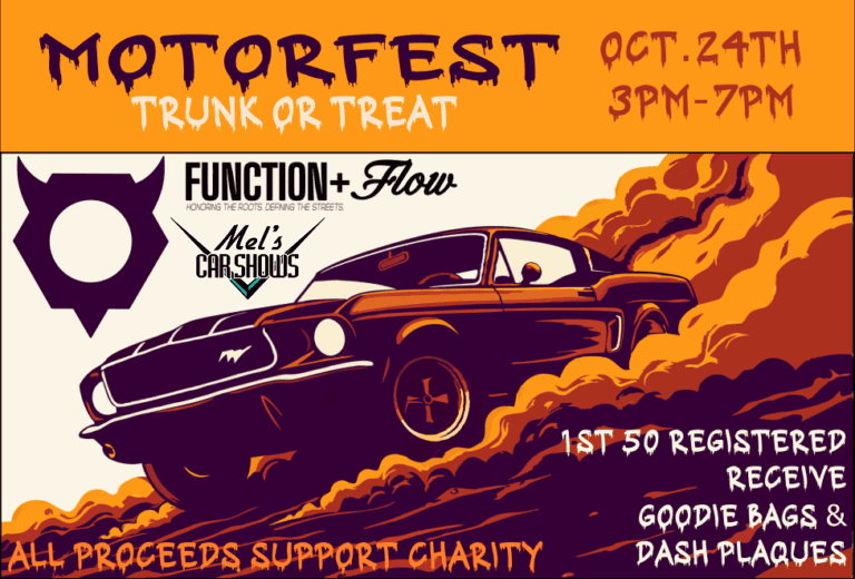 Dual Devil’s Garage MotorFest Trunk or Treat car show in Houston, PA