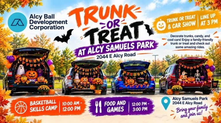 Trunk Or Treat At Alcy Samuels Park car show in Memphis, TN