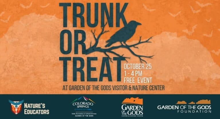 Trunk or Treat at Garden of the Gods Visitor & Nature Center car show in Colorado Springs, CO