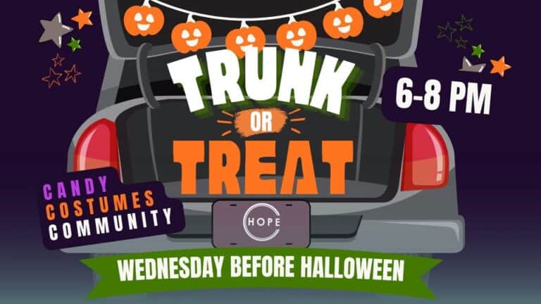 Trunk or Treat at Hope Community Church Cottage Grove car show in Cottage Grove, MN