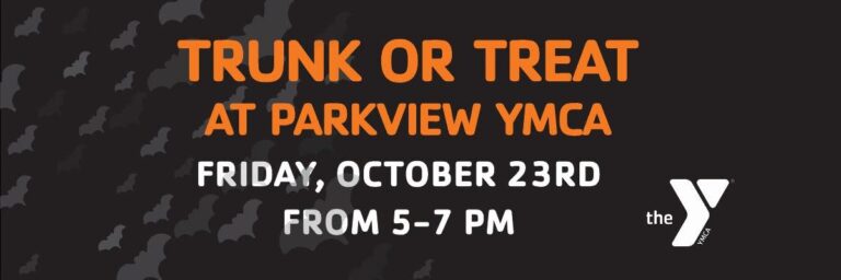 Trunk or Treat at Parkview Family YMCA car show in Fort Wayne, IN