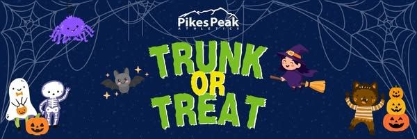 Trunk or Treat at Pikes Peak Athletics car show in Colorado Springs, CO