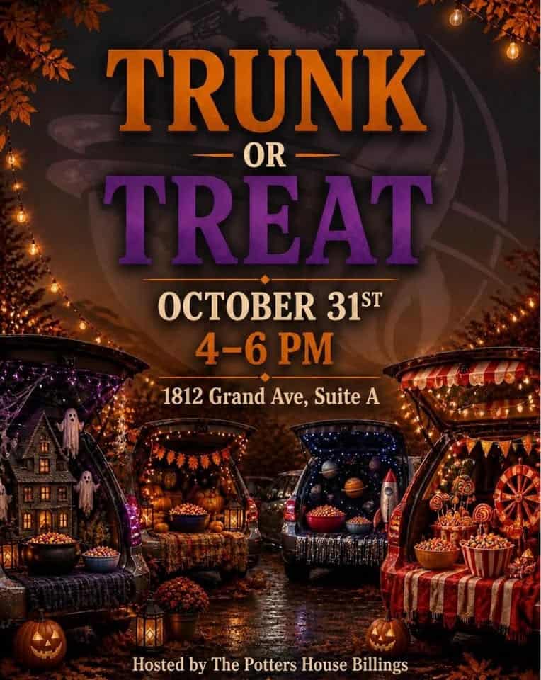 Trunk or Treat at The Potters House Billings car show in Billings, MT