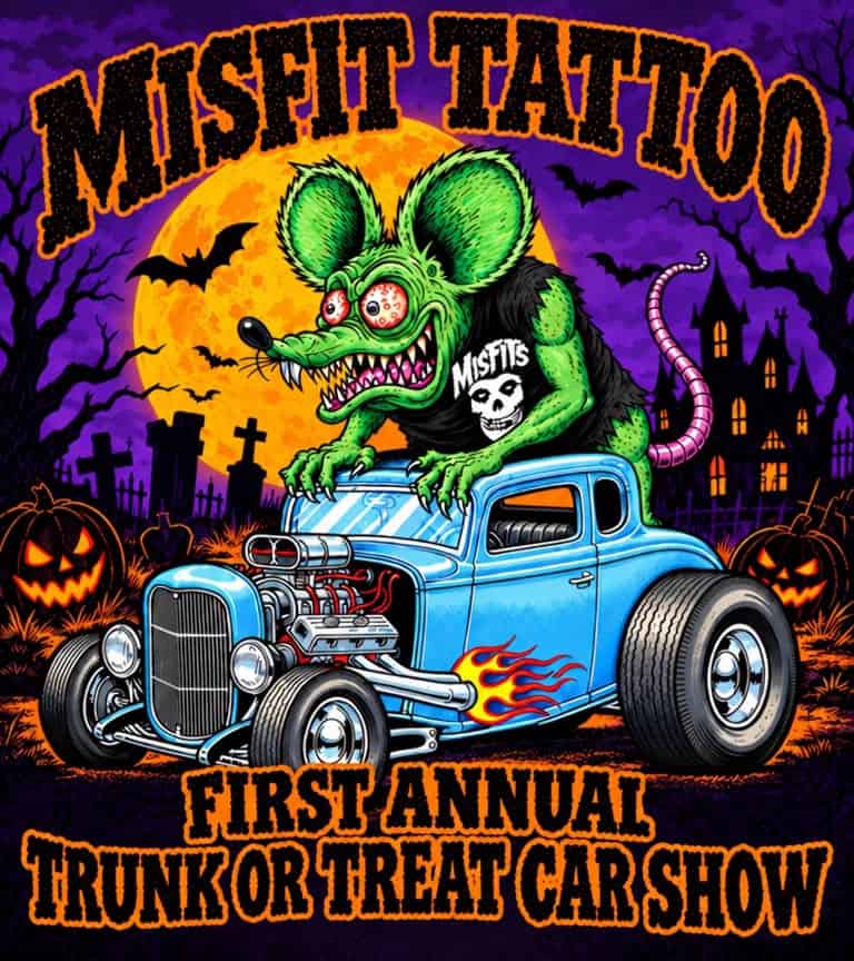 Misfits Tattoo Trunk Or Treat Car Show car show in Springfield, MO