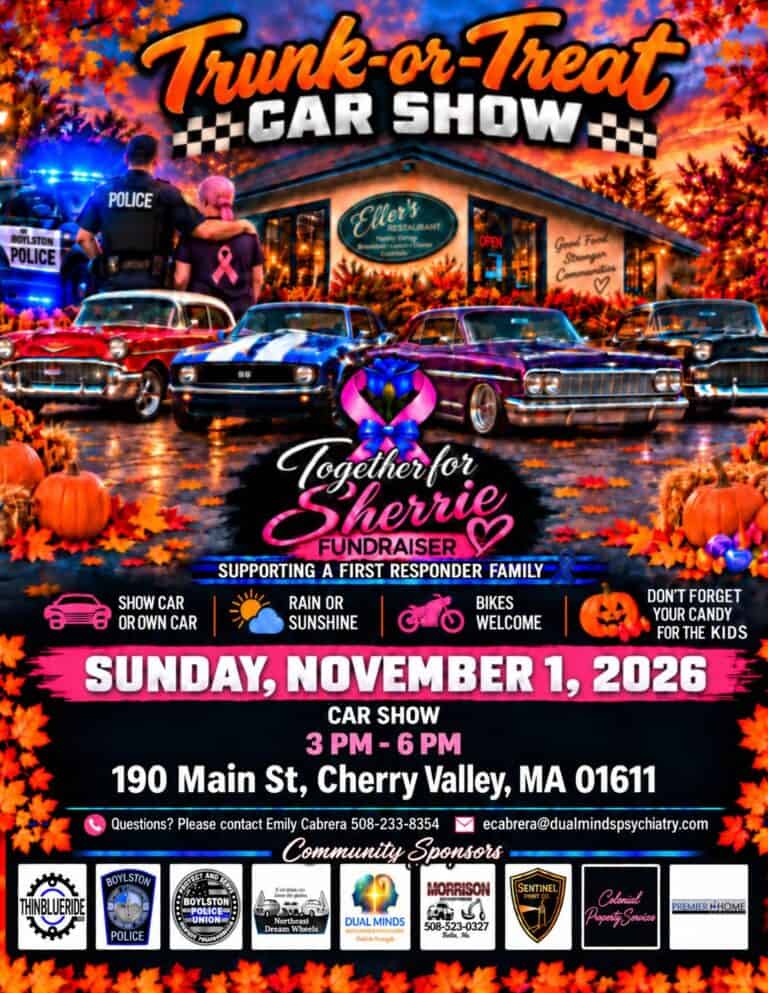 Trunk-Or-Treat Car Show At Eller’s Restaurant car show in Cherry Valley, MA