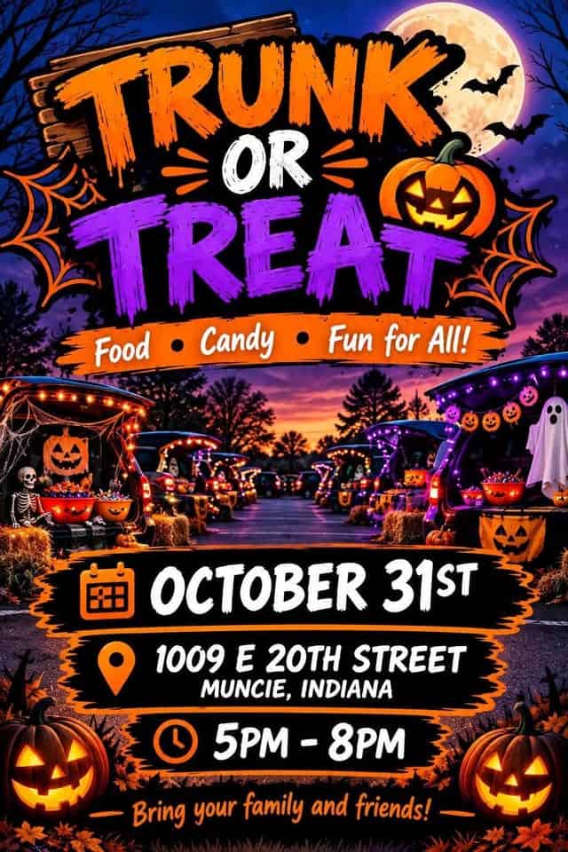 Trunk Or Treat In Muncie car show in Muncie, IN