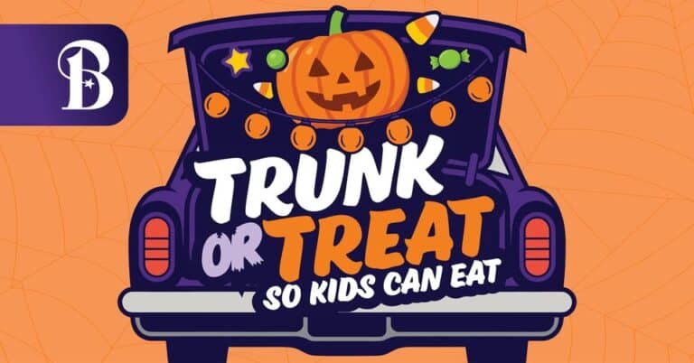 Trunk or Treat So Kids Can Eat car show in Bryan, TX