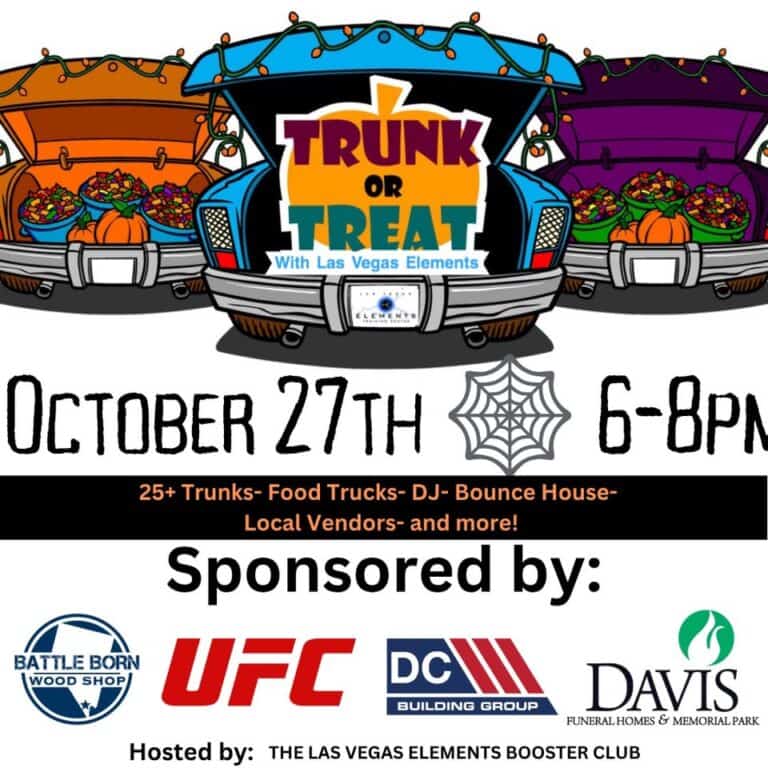 Trunk or Treat With Las Vegas Elements car show in Las Vegas, NV