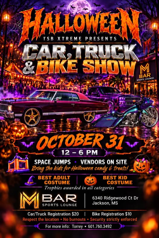 TSB Xtreme Halloween Car, Truck & Bike Show car show in Jackson, MS