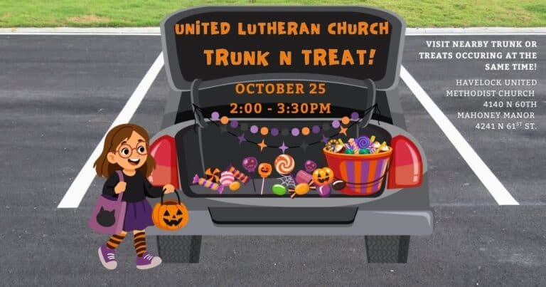 United Lutheran Church Trunk N Treat car show in Lincoln, NE