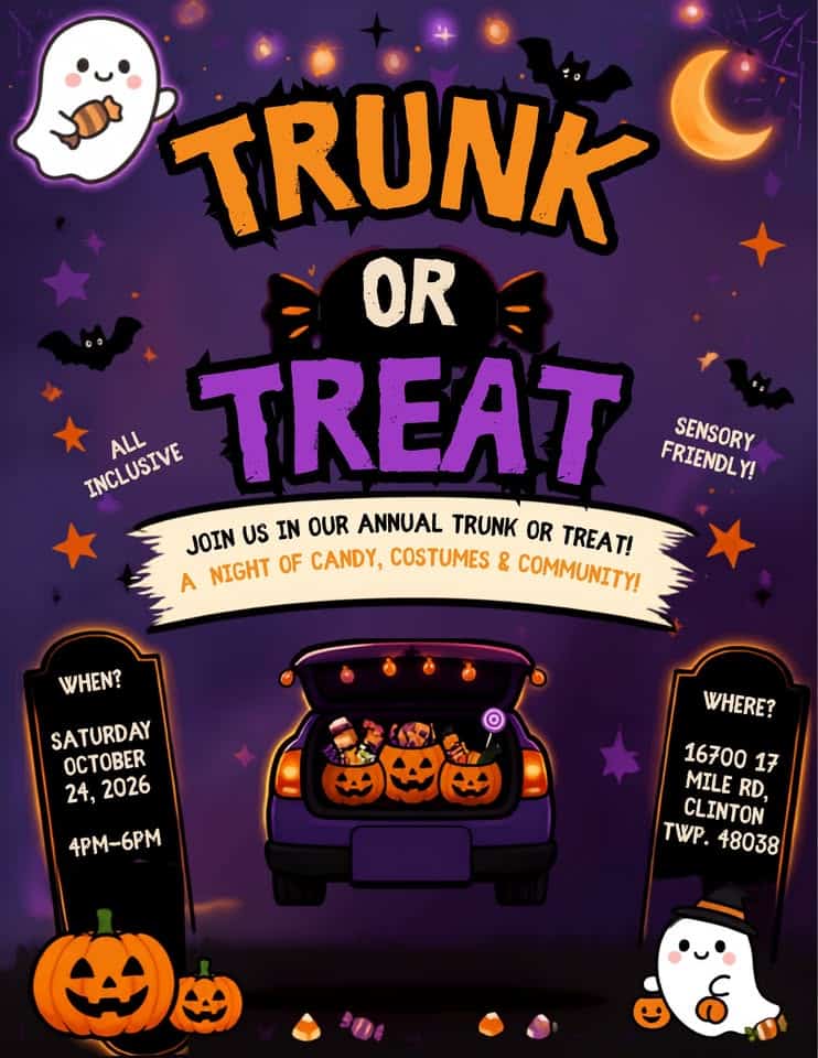 University Pediatricians Autism Center - UPAC Trunk or Treat event at 16700 17 Mile Rd in Clinton Township, MI