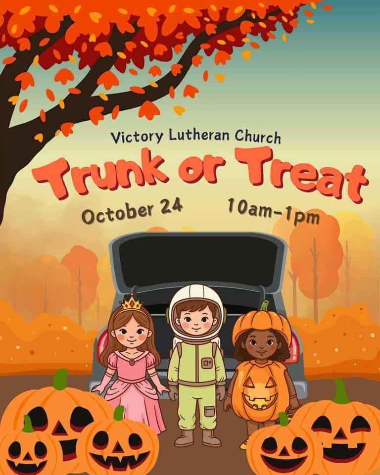 Victory Lutheran Church Trunk or Treat car show in Jacksonville, FL