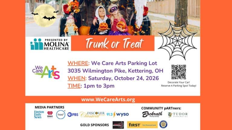 We Care Arts Trunk or Treat car show in Kettering, OH