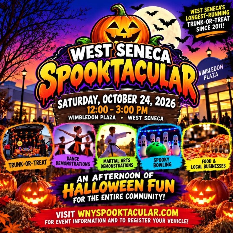 West Seneca Spooktacular car show in West Seneca, NY
