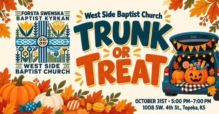 West Side Baptist Church Trunk or Treat car show in Topeka, KS