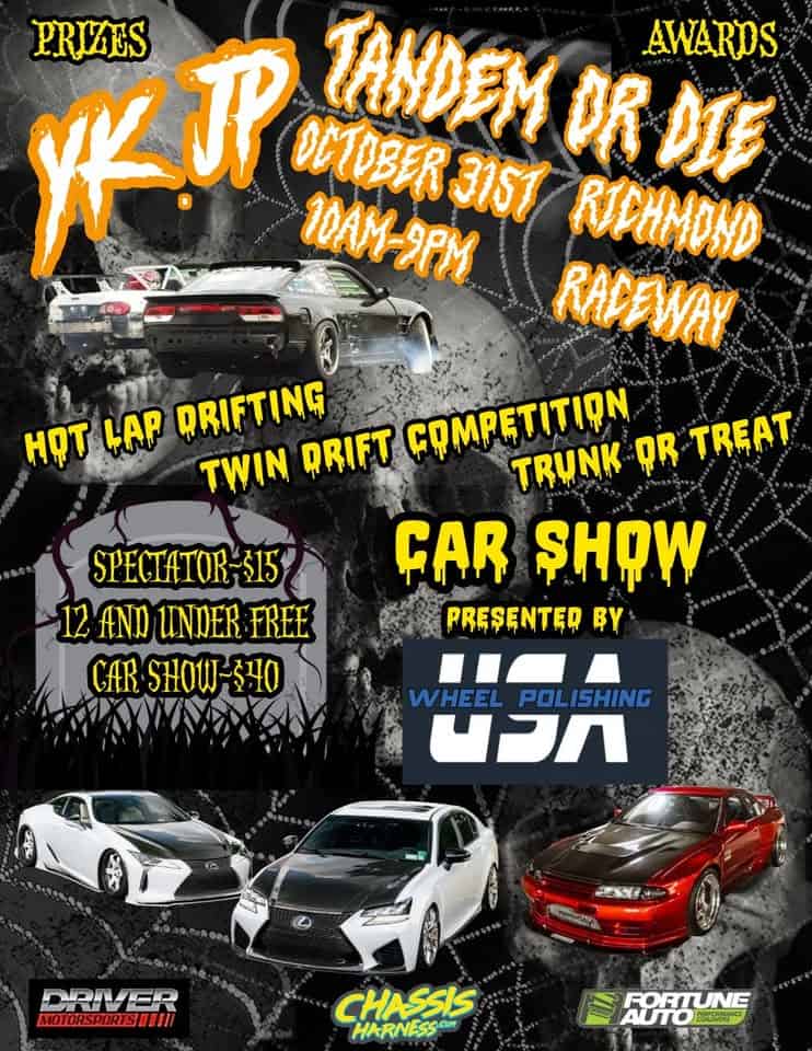 Ykjp Tandem Or Die car show in Richmond, VA