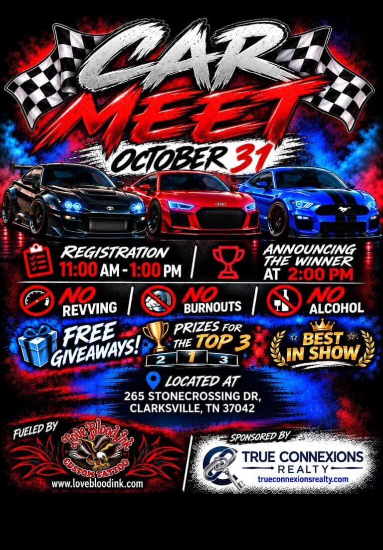 Community Car Meet car show in Clarksville, TN