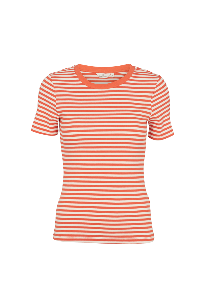 Ludmilla O-Neck – Summer fig / birch   – 96% Cotton (Organic), 4% Elastane – T-shirts