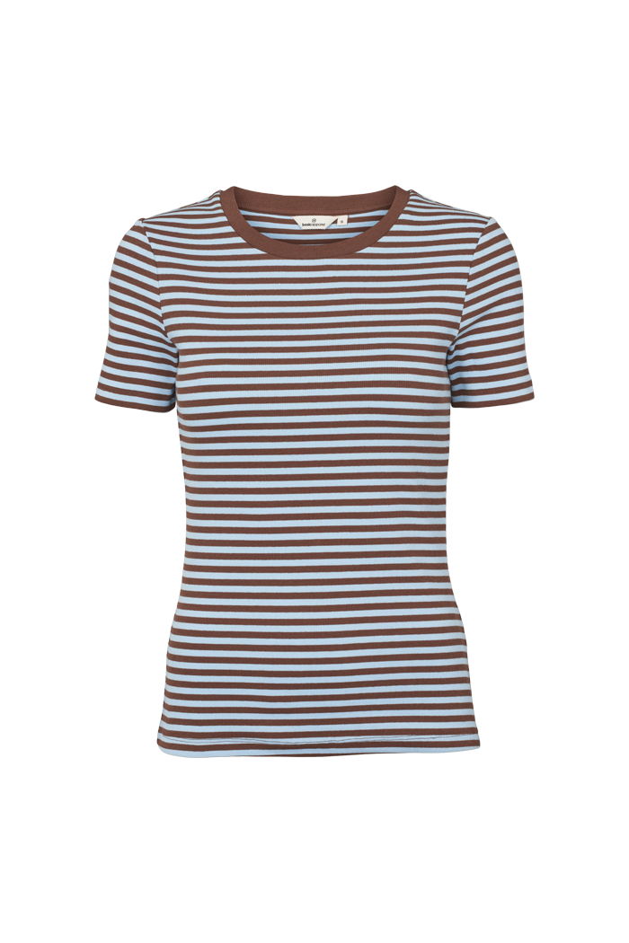 Ludmilla O-Neck – Carafe / dutch canal   – 96% Cotton (Organic), 4% Elastane – T-shirts