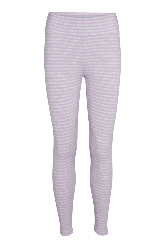 Ludmilla Tights – 274/318 Lavendula/Light grey   – 96% Cotton (Organic), 4% Elastane – Leggings