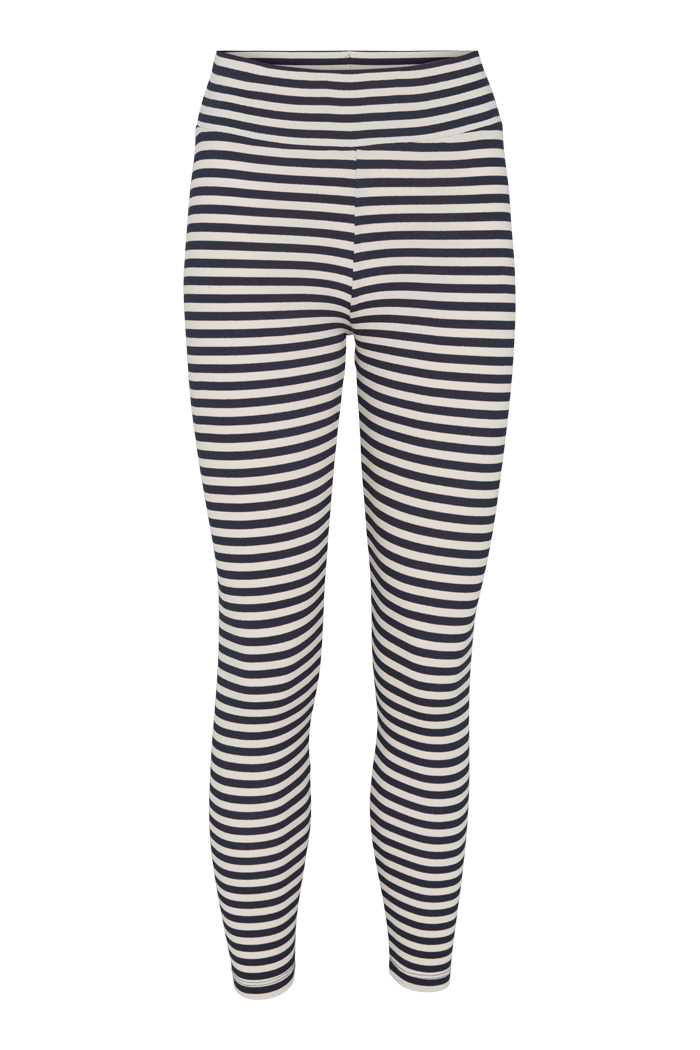 Ludmilla Tights – Whisper White/Black   – 96% Cotton (Organic), 4% Elastane – Leggings