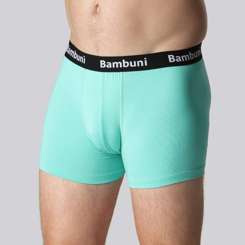 Bambus underbukser i mint til mænd Bambus underbukser i mint til mænd
