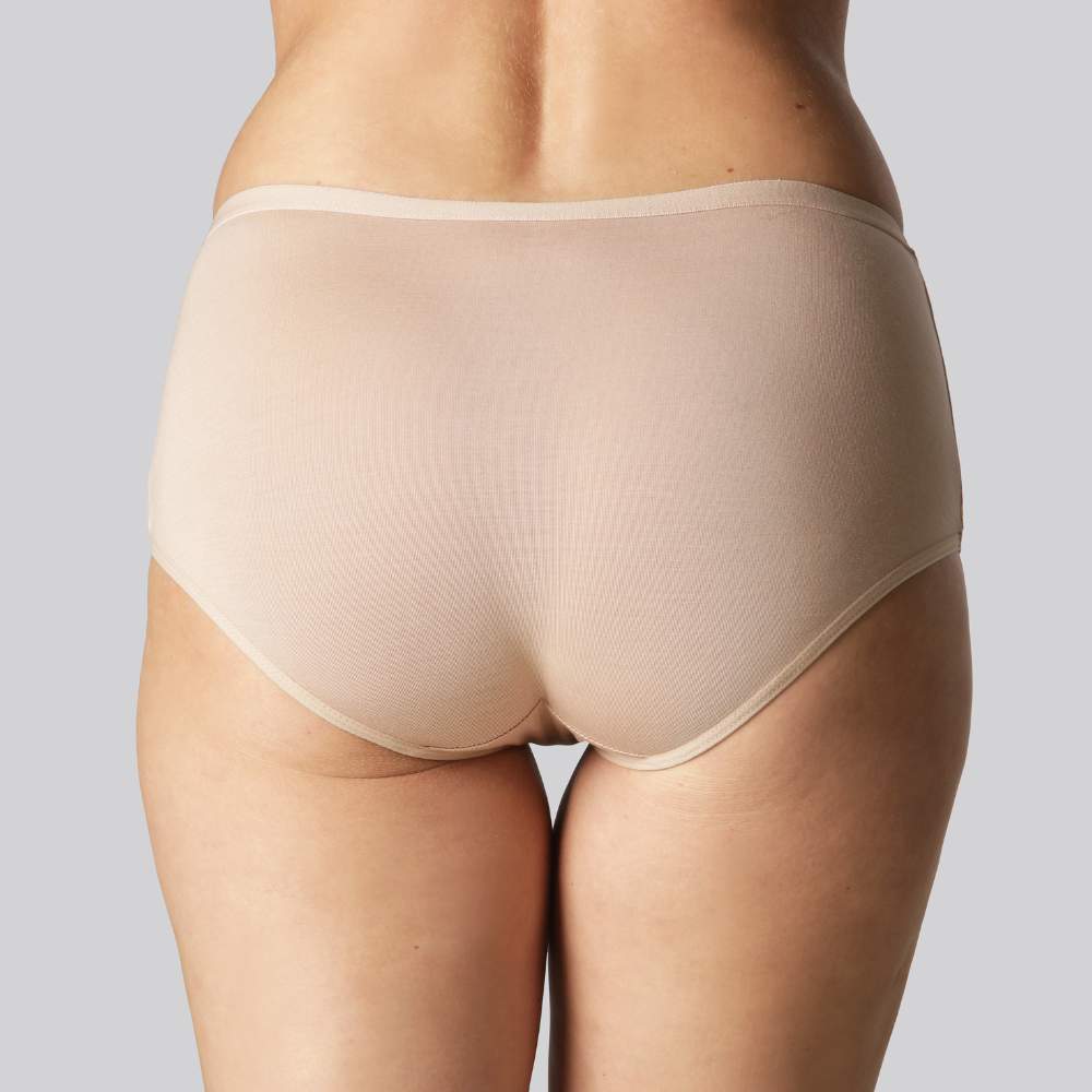 Bambus hipster trusse i beige til kvinder
