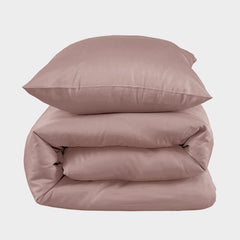 Bambus sengetøj gammel rosa 140×220