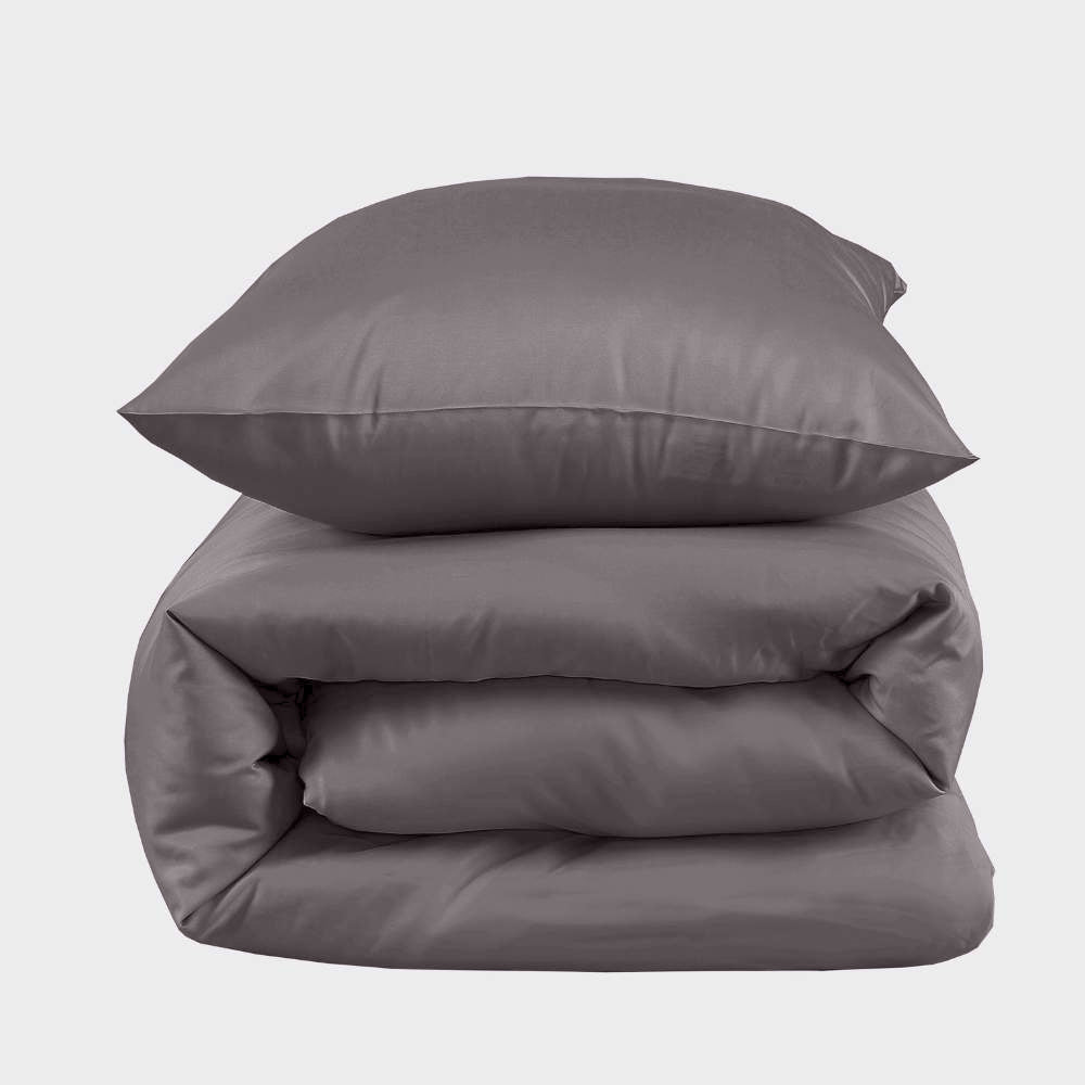 Bambus sengetøj koksgrå 140×220 Bambus sengetøj koksgrå 140×220