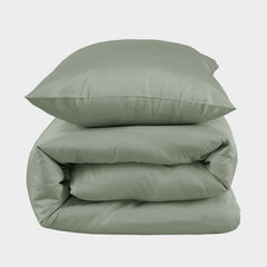 Bambus sengetøj oliven 140×200