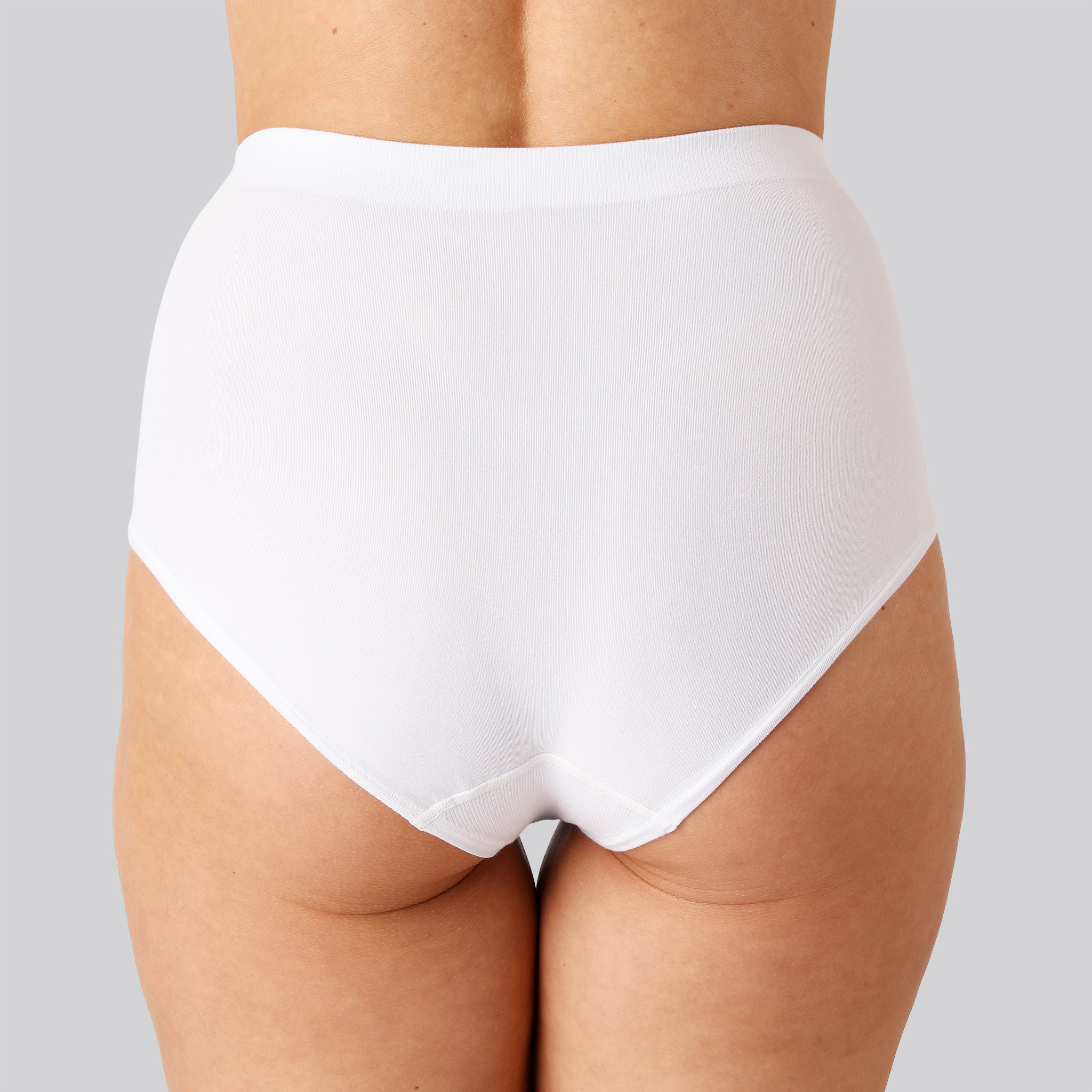 Bambus seamless maxi trusse hvid damer Bambus seamless maxi trusse hvid damer