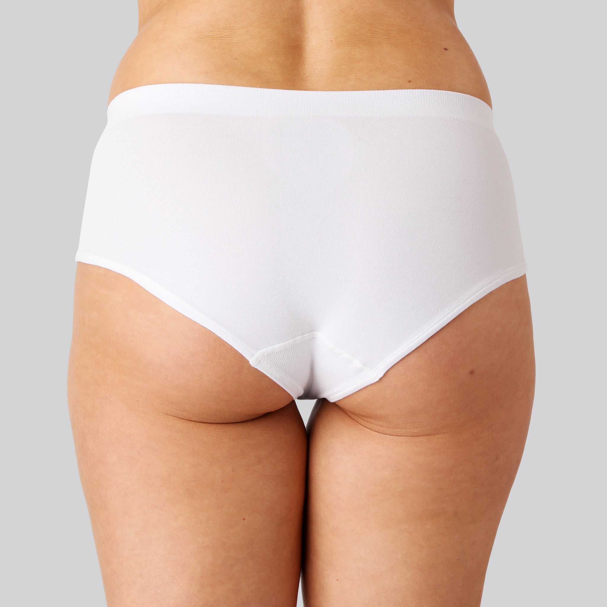 Bambus seamless tai trusse hvid damer Bambus seamless tai trusse hvid damer