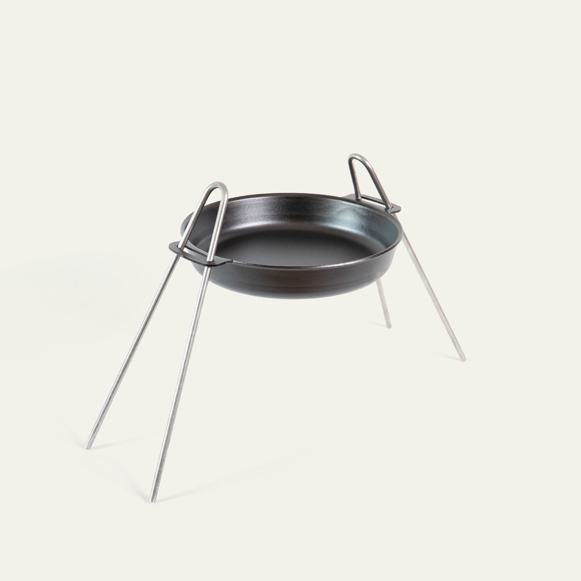 Gastrotools Stegepande + Bålstativ | Sæt Gastrotools Stegepande + Bålstativ | Sæt