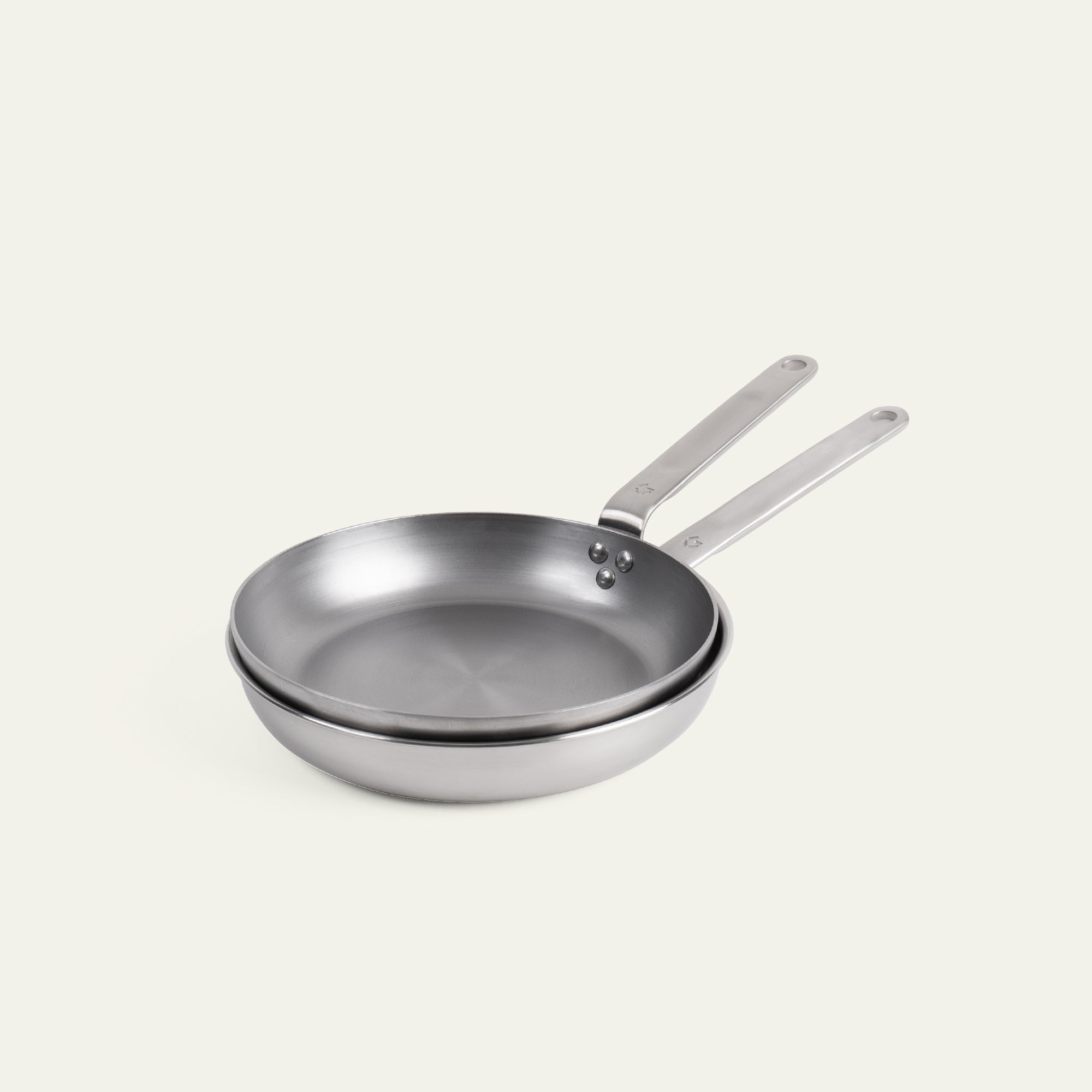 Gastrotools Stegepandesæt | Stegepande 5-ply 24 cm + Stegepande carbonstål 24 cm Gastrotools Stegepandesæt | Stegepande 5-ply 24 cm + Stegepande carbonstål 24 cm
