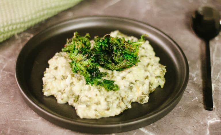 Bild vom Rezept: Grünkohlrisotto
