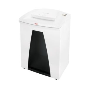 CLC | An HSM Securio B34 P5 1.9x15mm paper shredder on a white background.