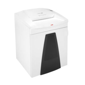 CLC | A white HSM Securio B35 P4 4.5x30mm shredder on a white background (Keywords: HSM Securio B35 P4)