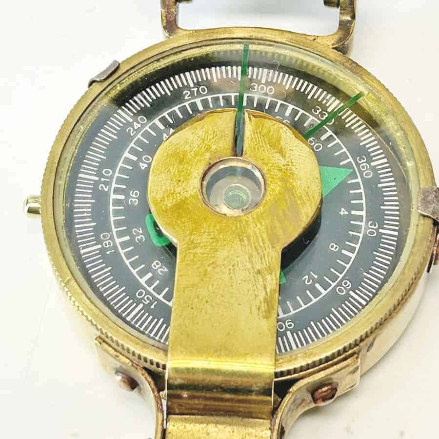 Brass Compass Ross and Co London - Clyde on 4th Antiques & Collectables