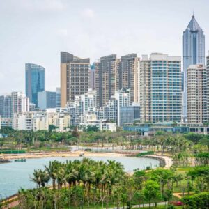 Haikou City, Hainan Province, China.