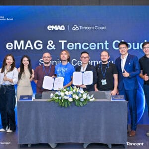 Tencent Cloud announced a strategic partnership with eMAG