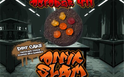 Onyx Slam: The Ultimate Dirt Cake Stuffed Cookie for Halloween