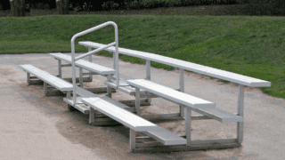 b3r19a-3_3-row-19ft-bleachers-with-railing-in-center – Product Image